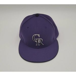 New Era Colorado Rockies Hat 59Fifty 7 3/8 Authentic Collection On Field